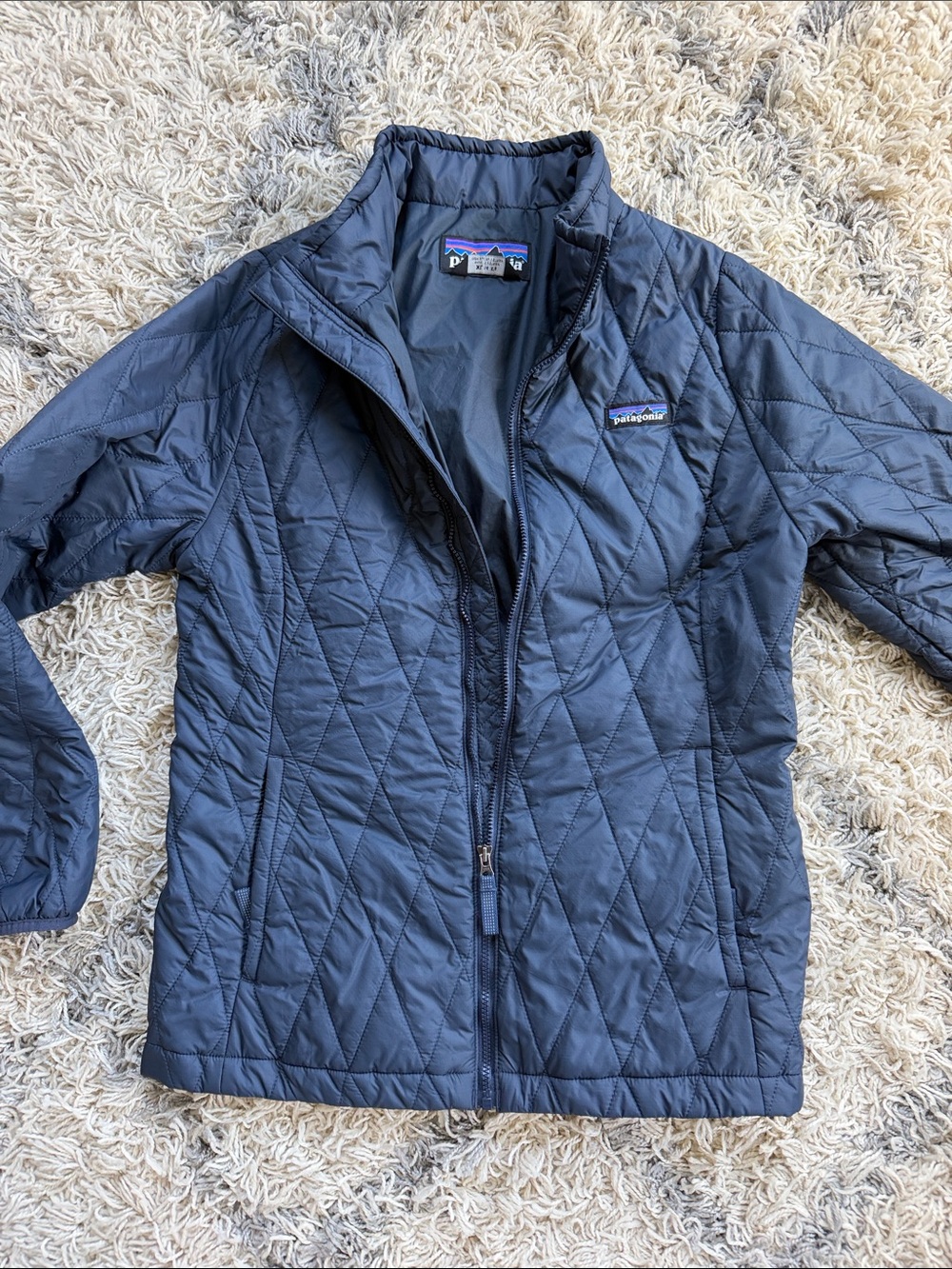 Patagonia Quilted Jacket - Dark Blue